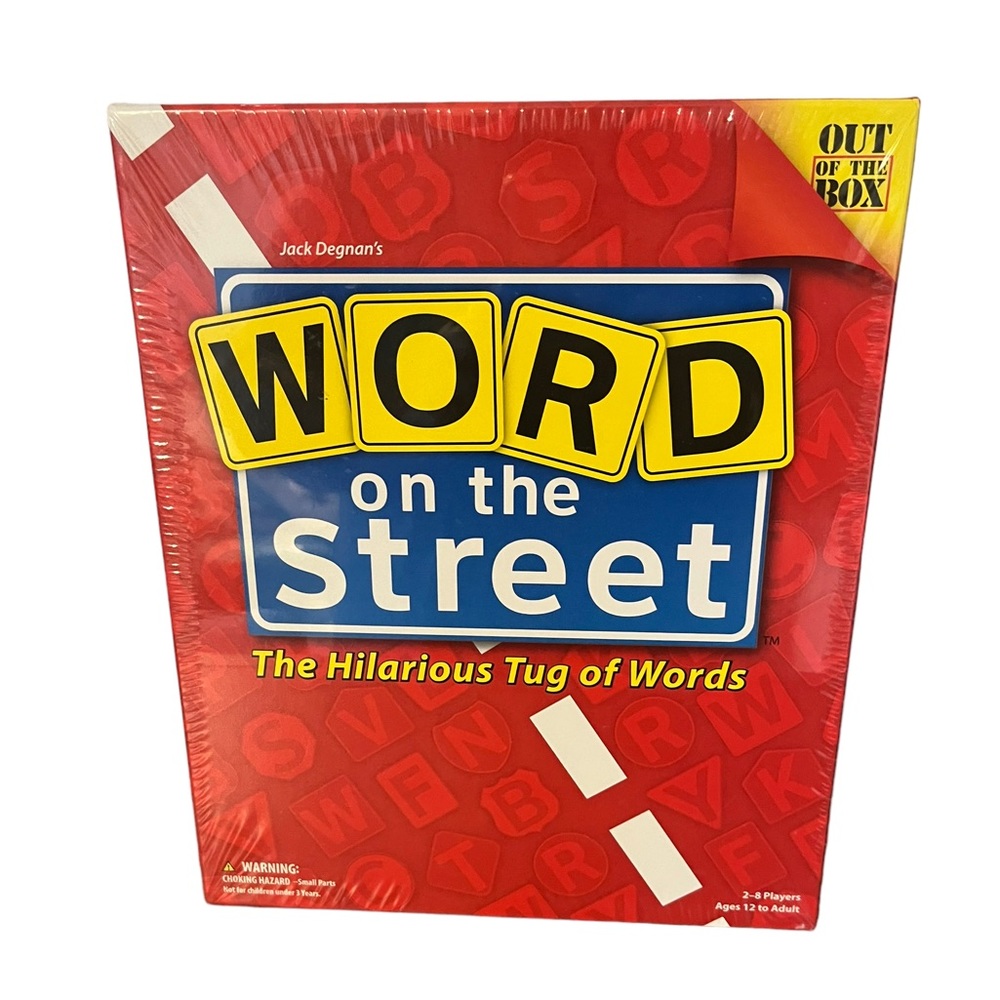 Word On The Street Out of the Box Board Game New & Sealed